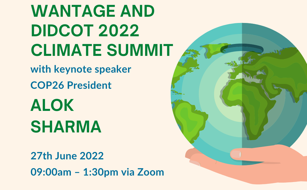 Wantage and Didcot 2022 Climate Summit | David Johnston